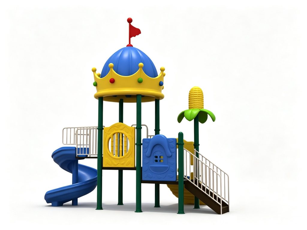 Versatile park playground equipment featuring a fun outdoor slide and sturdy outdoor playground structures designed for active play.