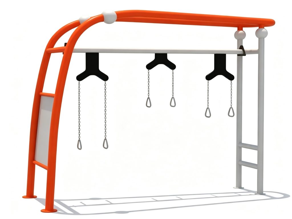 Heavy-Duty Ninja Ring Traverse | Outdoor Fitness Equipment