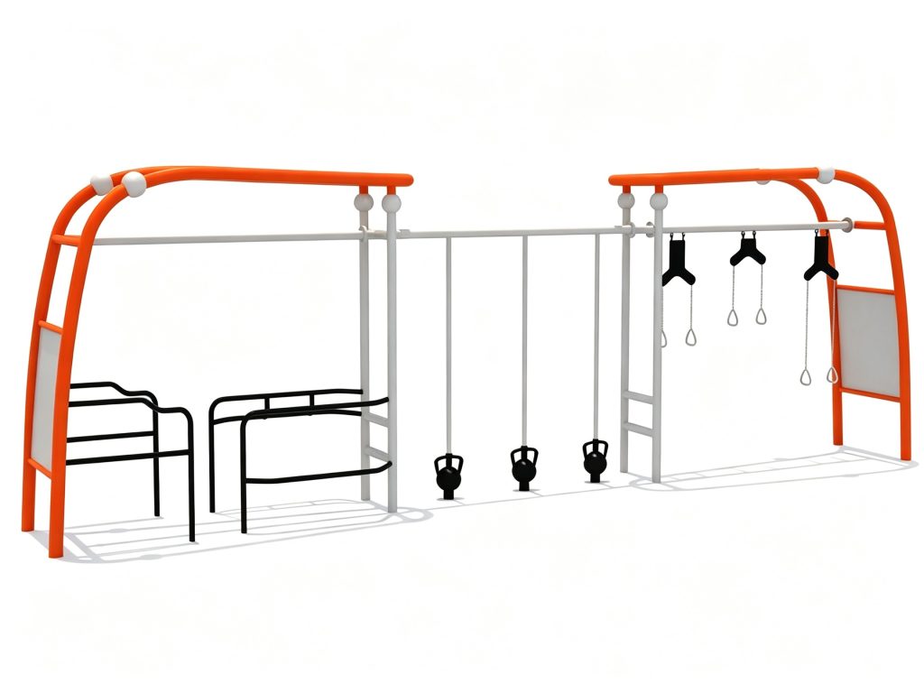 Comprehensive Ninja Traverse Rig | Outdoor Fitness Equipment