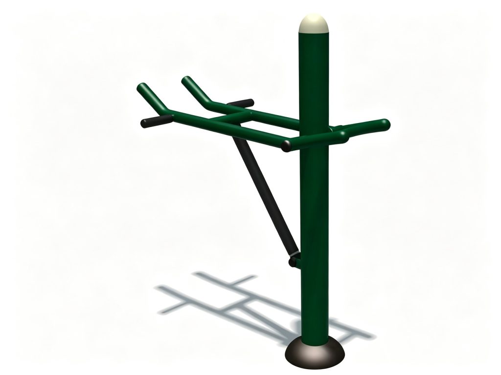 Waist & Leg Stretching Station | Outdoor Gym Equipment for Parks