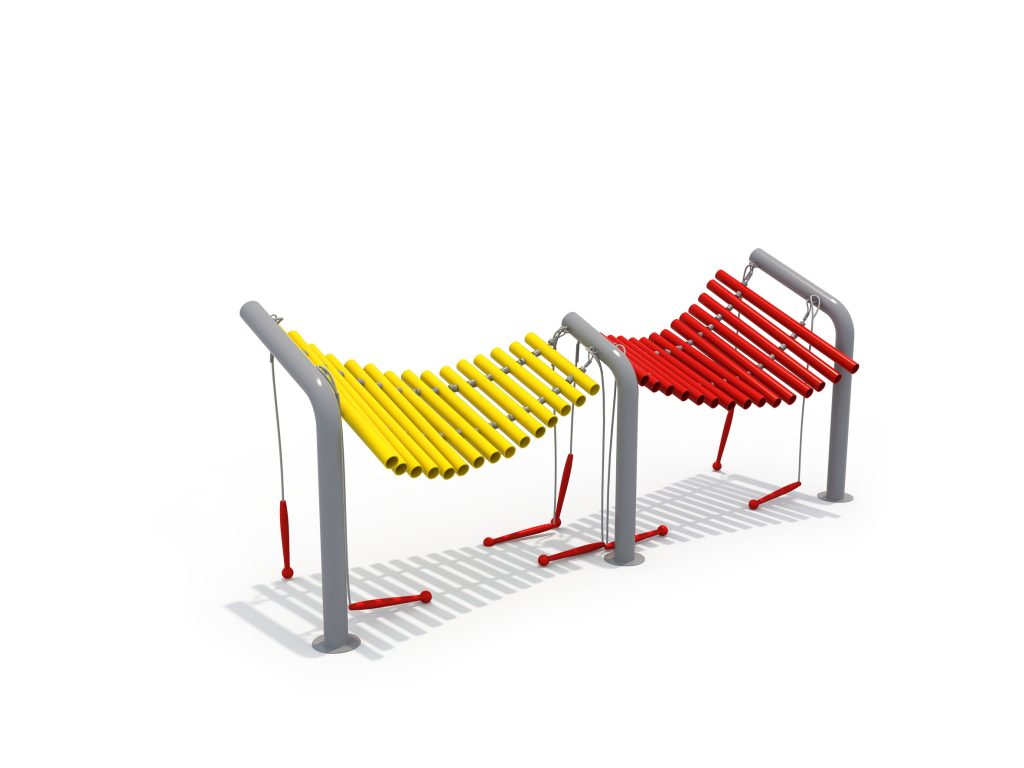 Curved Tubular Metallophone | Outdoor Musical Instruments for Playgrounds