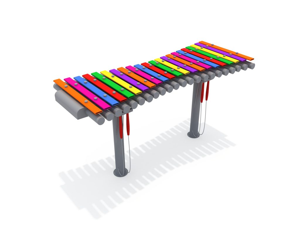 Accessible Outdoor Xylophone | Outdoor Musical Instruments for Parks
