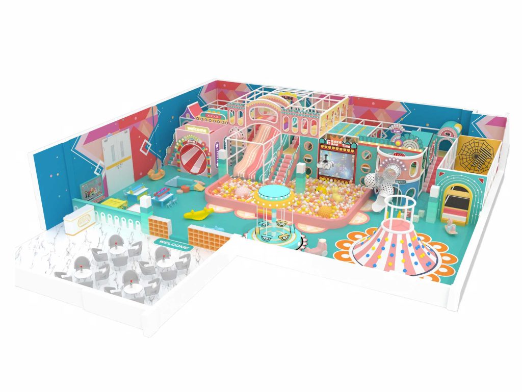 Comprehensive Indoor Play System | Custom Indoor Playground Equipment