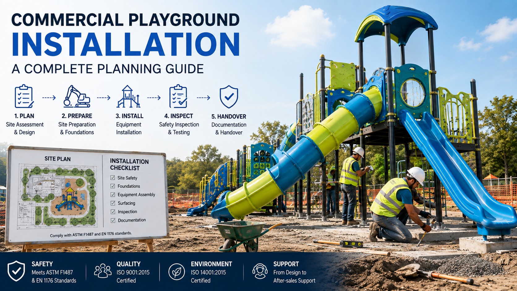Commercial Playground Installation: A Complete Planning Guide